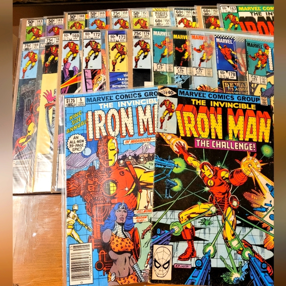 Marvel Iron Man package.
